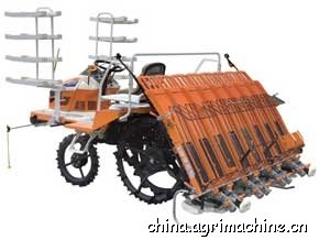 Zhe jiang Xiao Jing BP80 Rice Transplanter Rear side