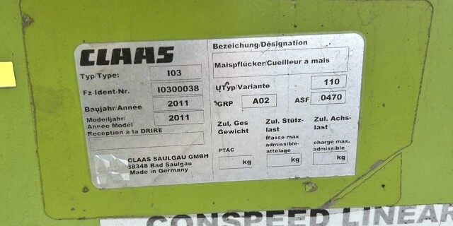 CLAAS 克拉斯克拉斯770TT收割机