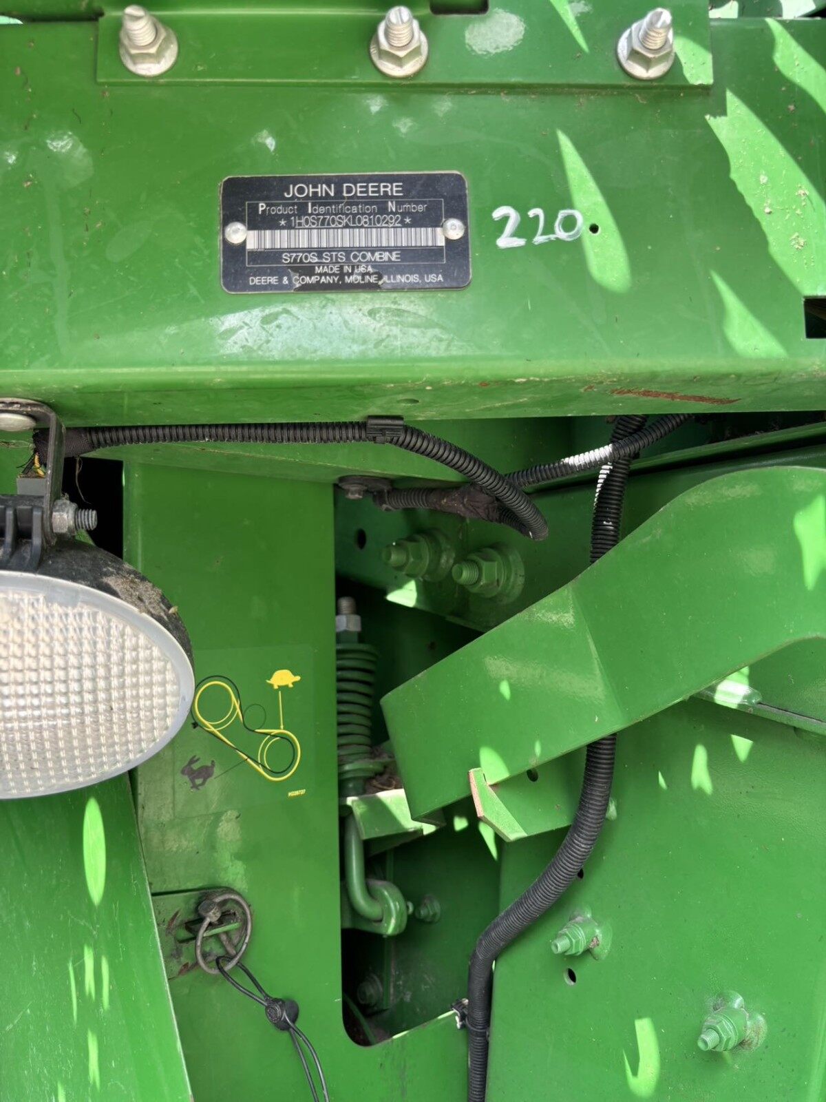 JohnDeere 约翰迪尔S770收割机