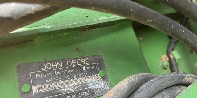 JohnDeere 约翰迪尔9660收割机